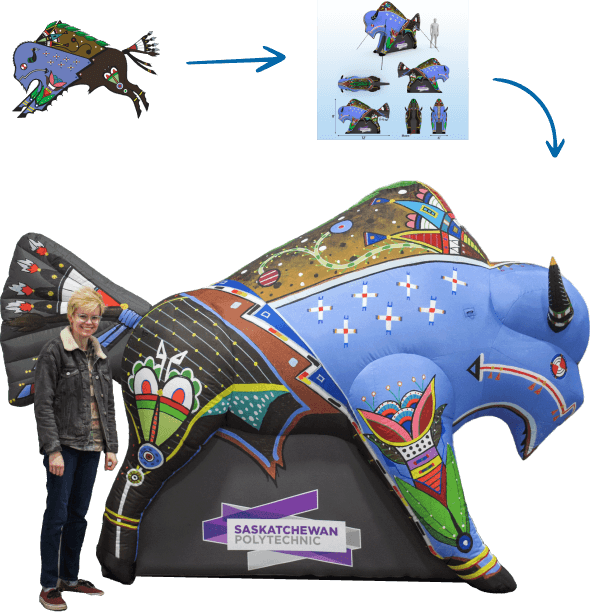 Custom Inflatable Advertising Balloons and Inflatable Costumes
