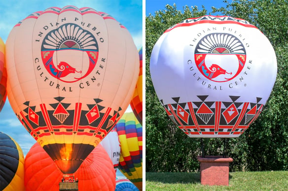 Indian Pueblo Cultural Center Hot Air Shape